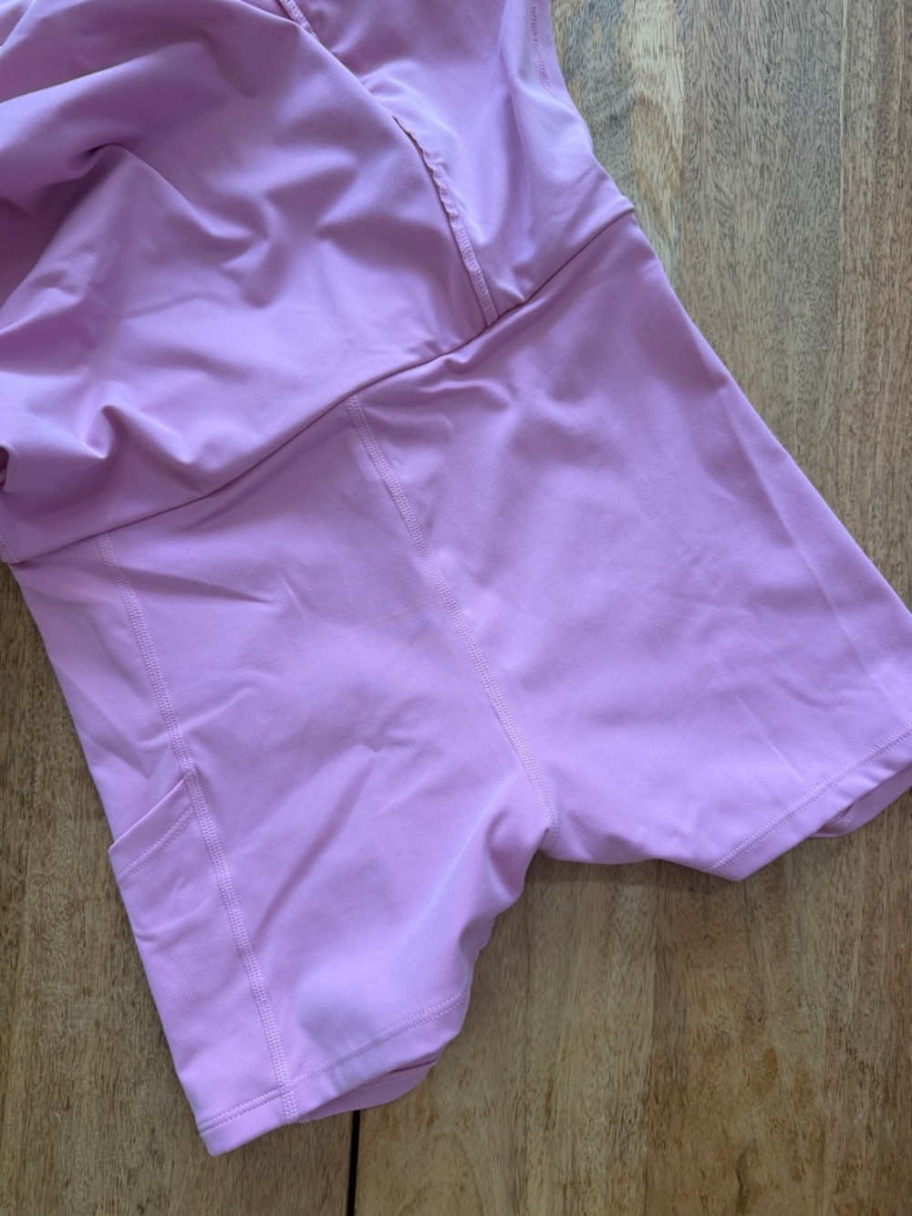 L SPACE for Anthropologie Lilac Crop Tank & Skort Set with White Trim - Picture 4 of 4